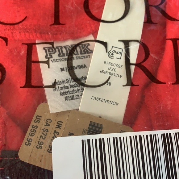 Pink POLAR FLEECE HALF-ZIP size Medium - Picture 5 of 6